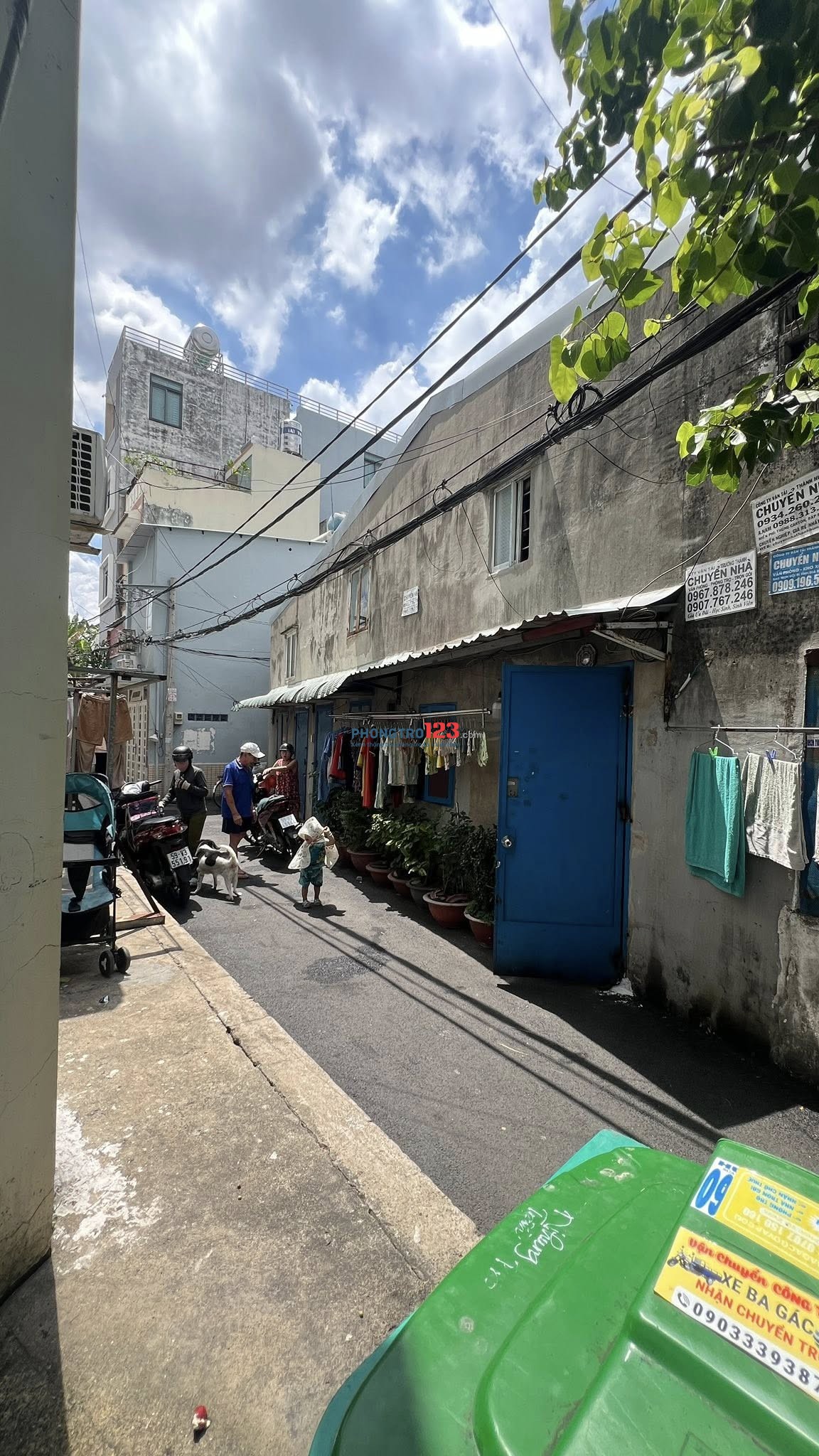 Cho thuê phòng 20m2 nguyên căn, phòng trống có 1 máy giặt, hẻm 566 Nguyễn Thái Sơn, p5, Gò Vấp