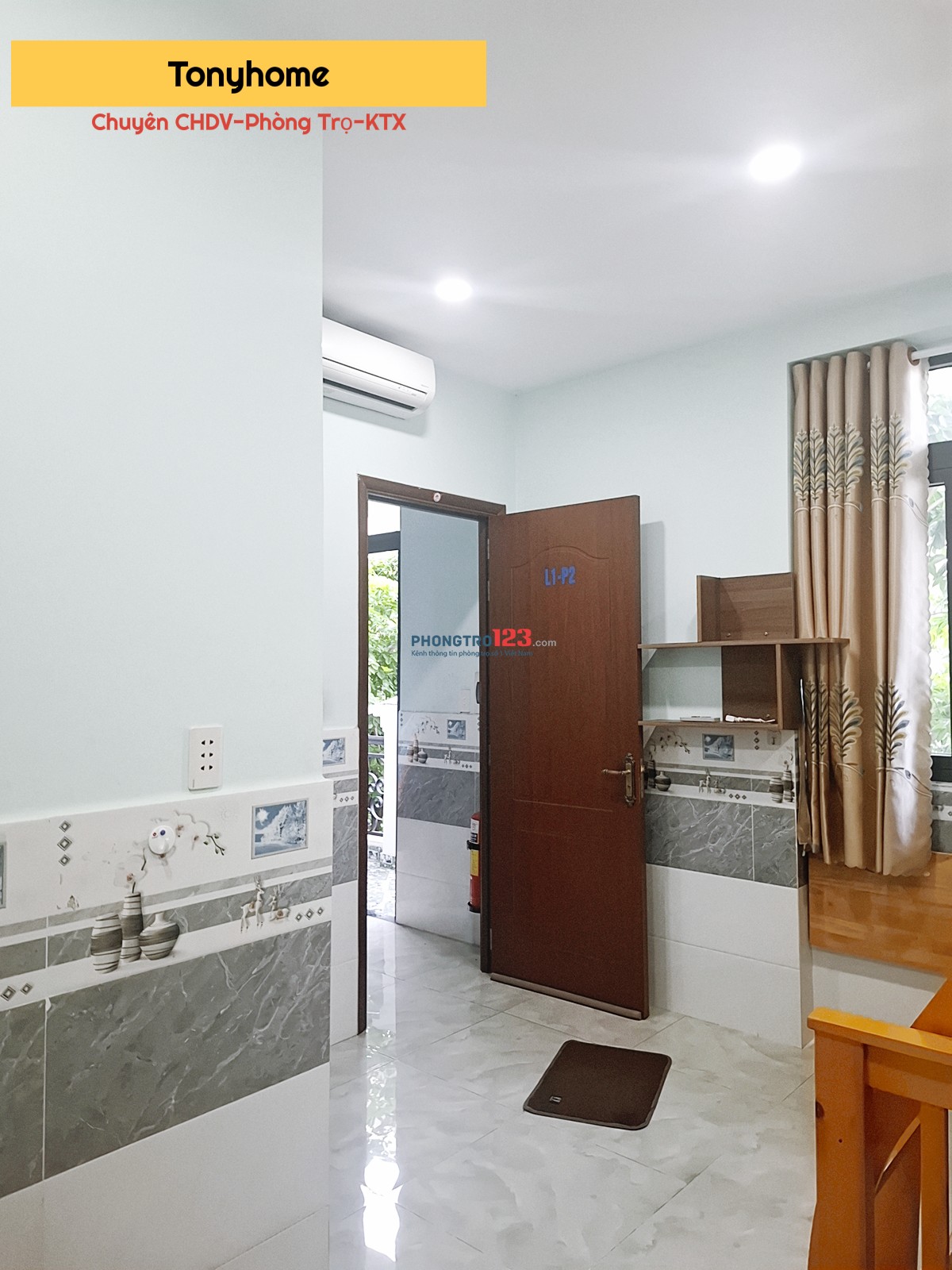 PHÒNG NT ĐẦY ĐỦ - 22M2 - LẦU 1 - AN NINH, SẠCH SẼ, THOÁNG MÁT