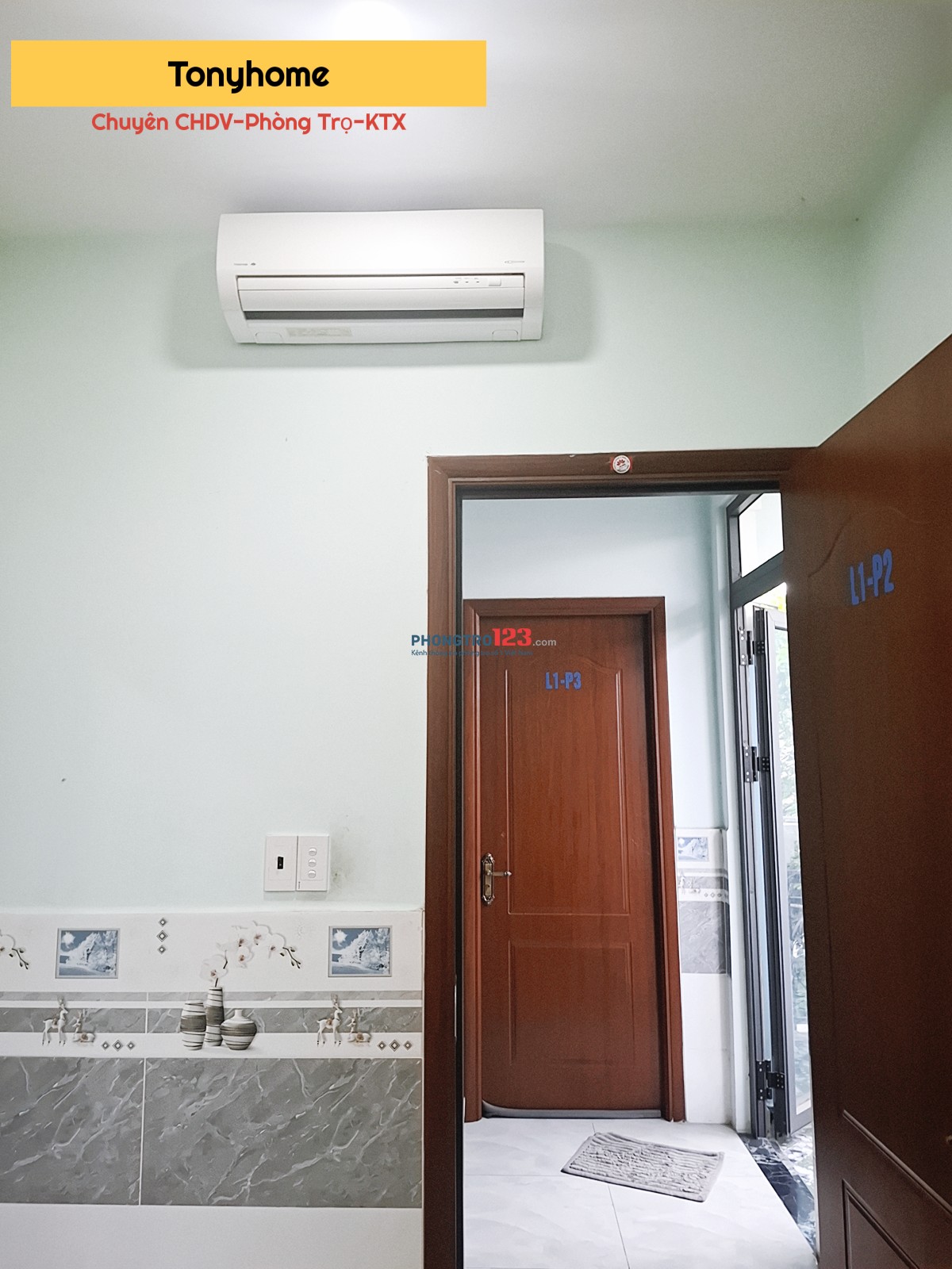 PHÒNG NT ĐẦY ĐỦ - 22M2 - LẦU 1 - AN NINH, SẠCH SẼ, THOÁNG MÁT