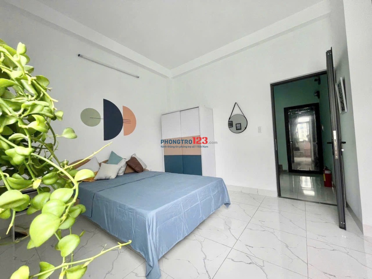Phòng Studio cho thuê đầy đủ tiện nghi, cửa sổ thoáng đường số 3 Tân kiểng Quận 7