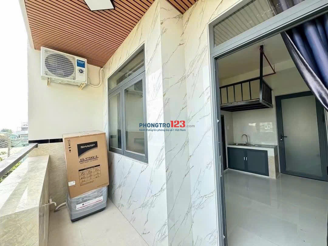 Cho thuê phòng trọ giá rẻ có gác có ban công riêng ngay đường Hà Thị Khiêm đối diện CVPM Quang Trung