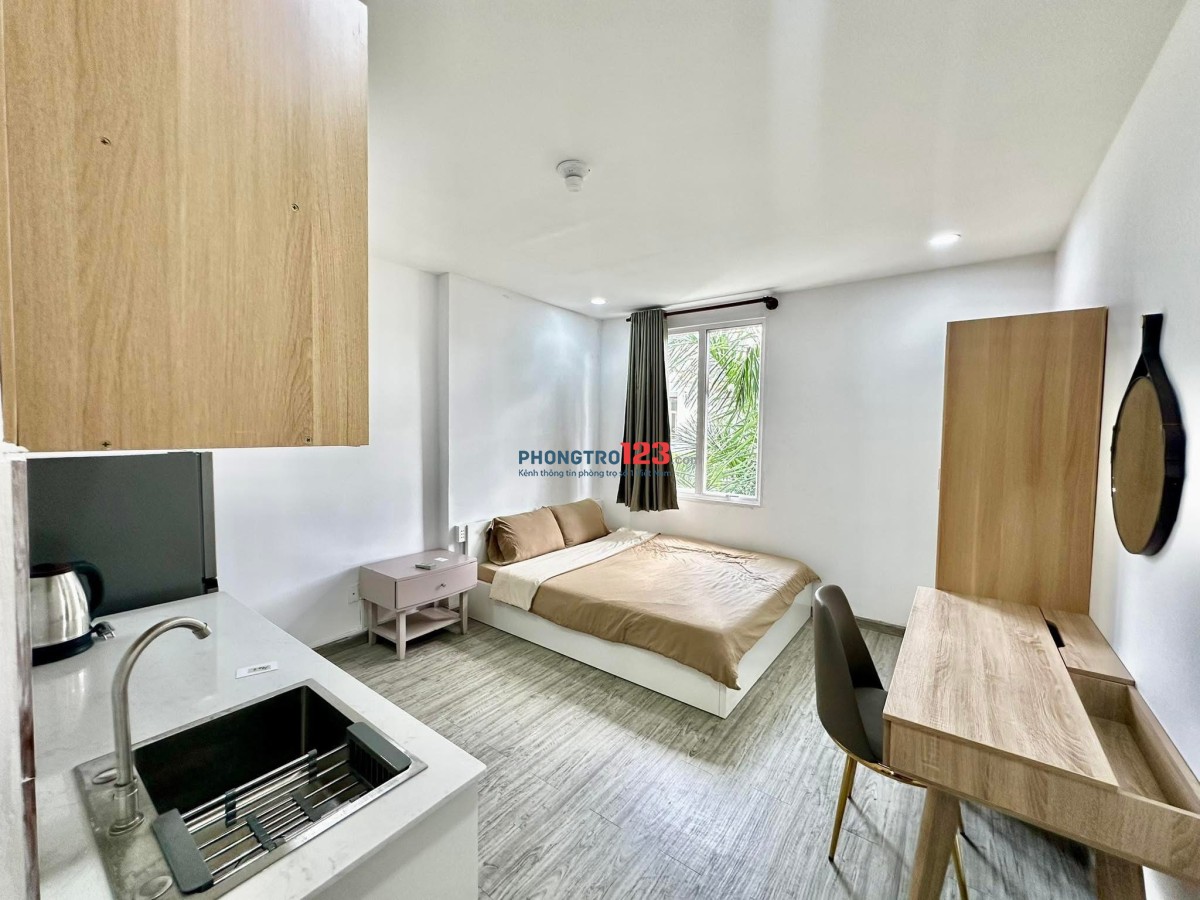 Phòng trọ full nội thất 30m2 giá chỉ từ 5tr gần công viên Gia Định ngay Nguyễn Thượng Hiền Phú Nhuận