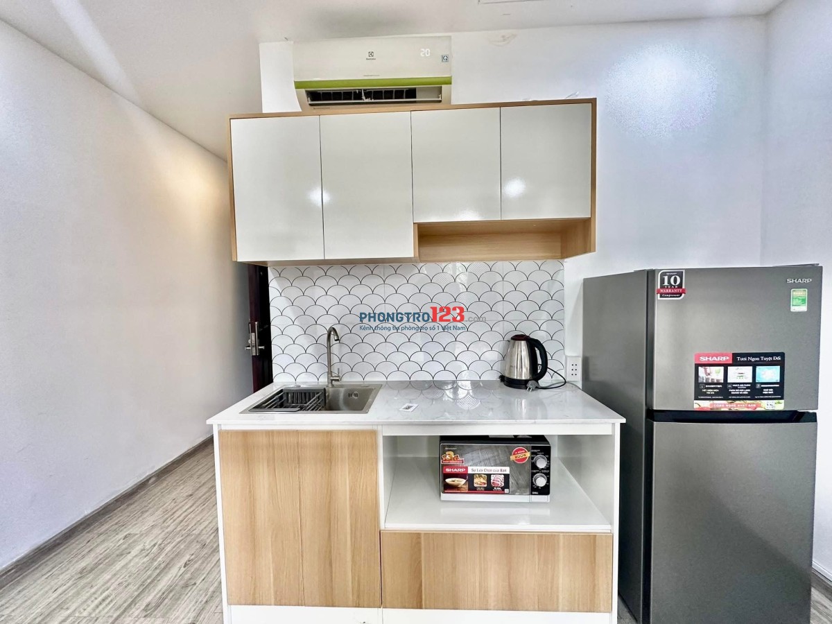 Phòng trọ full nội thất 30m2 giá chỉ từ 5tr gần công viên Gia Định ngay Nguyễn Thượng Hiền Phú Nhuận