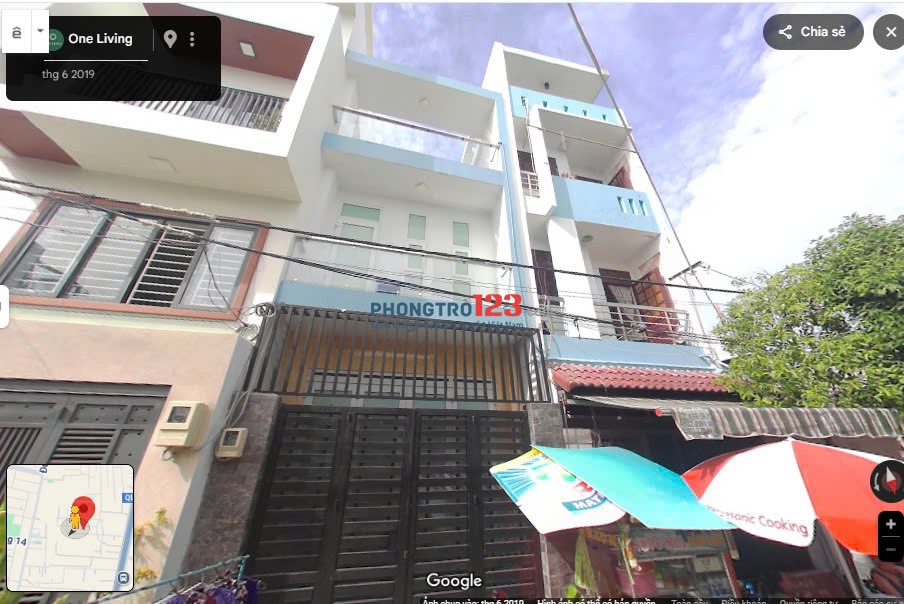 Cho thuê nhà nguyên căn 52m2, 2 tầng, 2PN, Bình Tân