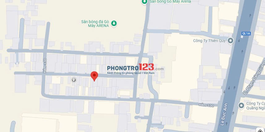 Cho thuê nhà nguyên căn 52m2, 2 tầng, 2PN, Bình Tân
