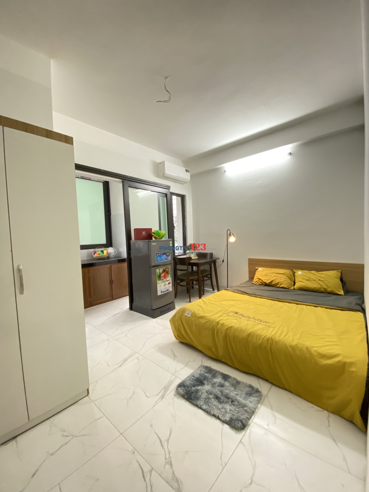 CẦU TÓ - STUDIO FULL NỘI THẤT - CÓ BAN CÔNG THOÁNG - GIÁ CHỈ TỪ 3TR2