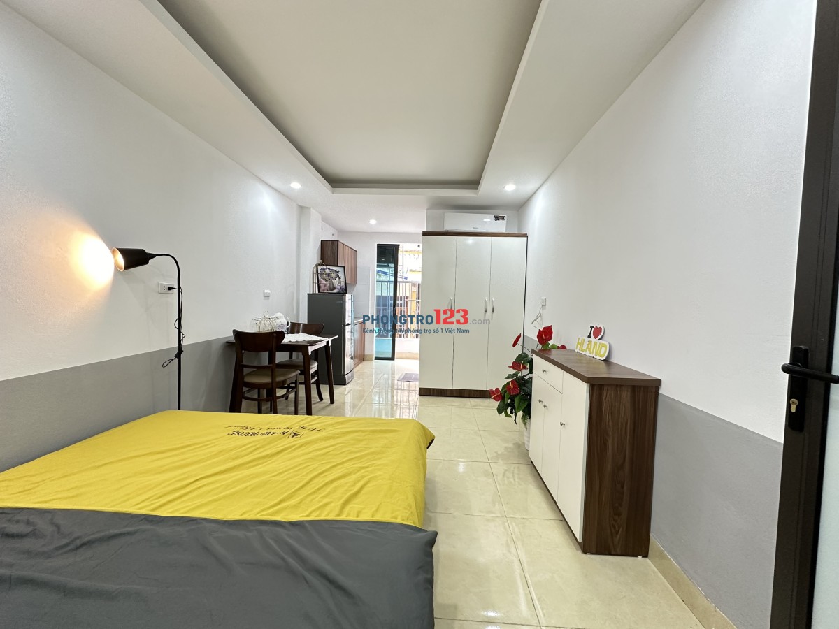 68 NGUYỄN KHUYẾN - STUDIO FULL NỘI THẤT - GẦN GA VĂN QUÁN, HG PLAZA