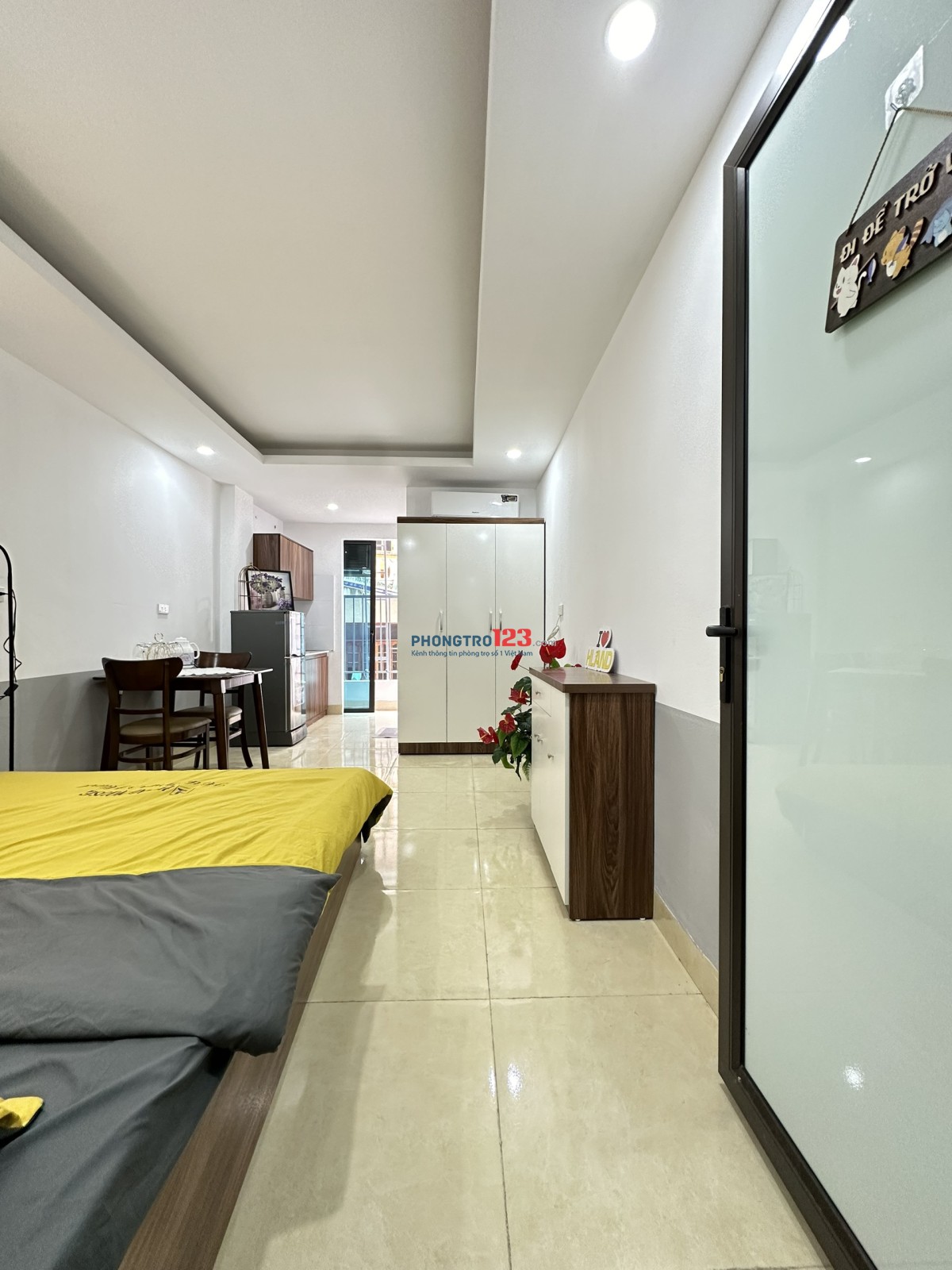 68 NGUYỄN KHUYẾN - STUDIO FULL NỘI THẤT - GẦN GA VĂN QUÁN, HG PLAZA