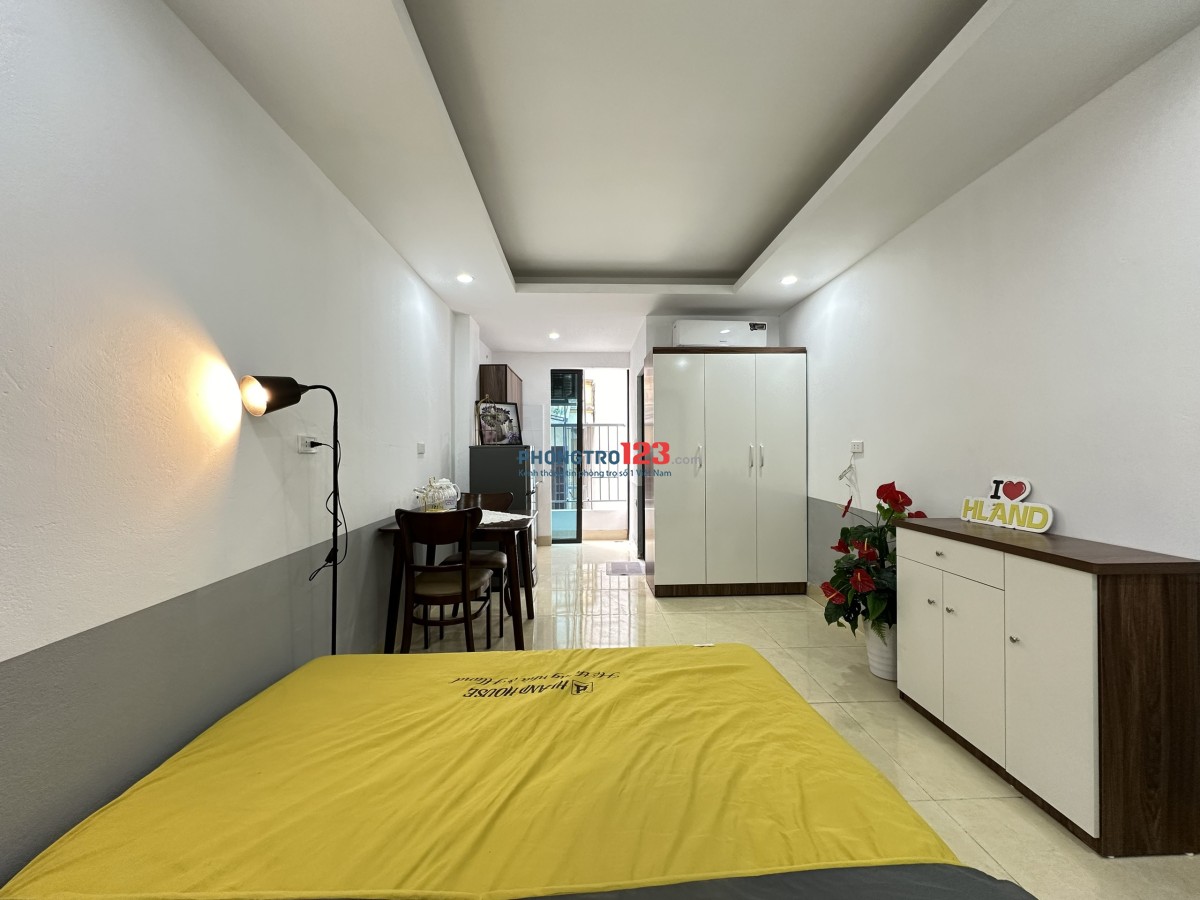 68 NGUYỄN KHUYẾN - STUDIO FULL NỘI THẤT - GẦN GA VĂN QUÁN, HG PLAZA