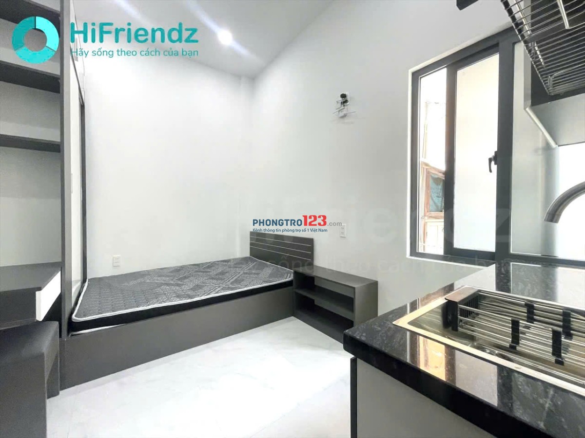 Phòng trọ mới xây 25m² full nội thất gần trường DH Hutech, Ngoại Thương đường D5 Bình Thạnh