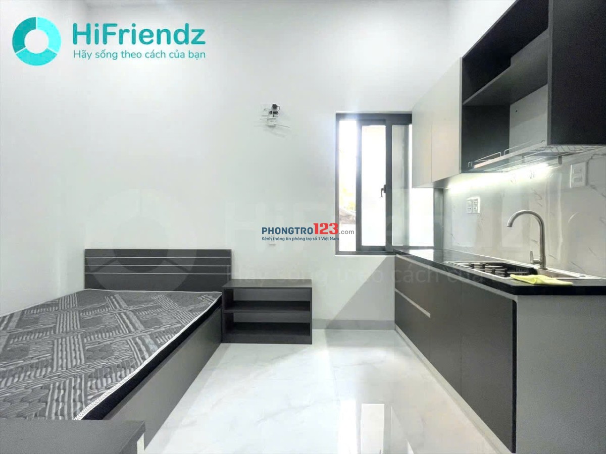 Phòng trọ mới xây 25m² full nội thất gần trường DH Hutech, Ngoại Thương đường D5 Bình Thạnh