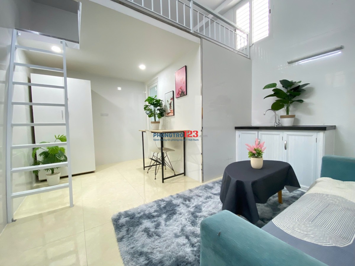 Mới! Phòng trọ có gác, cửa sổ trời thoáng mát, thích hợp từ 2-3 người, giáp Lê Văn Duyệt, Q1, Q3, PN