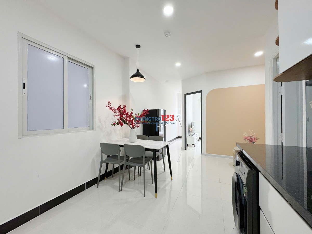 CĂN HỘ 1PN CAO CẤP - NHÀ MỚI - FULL NỘI THẤT - VỊ TRÍ THUẬN TIỆN DI CHUYỂN
