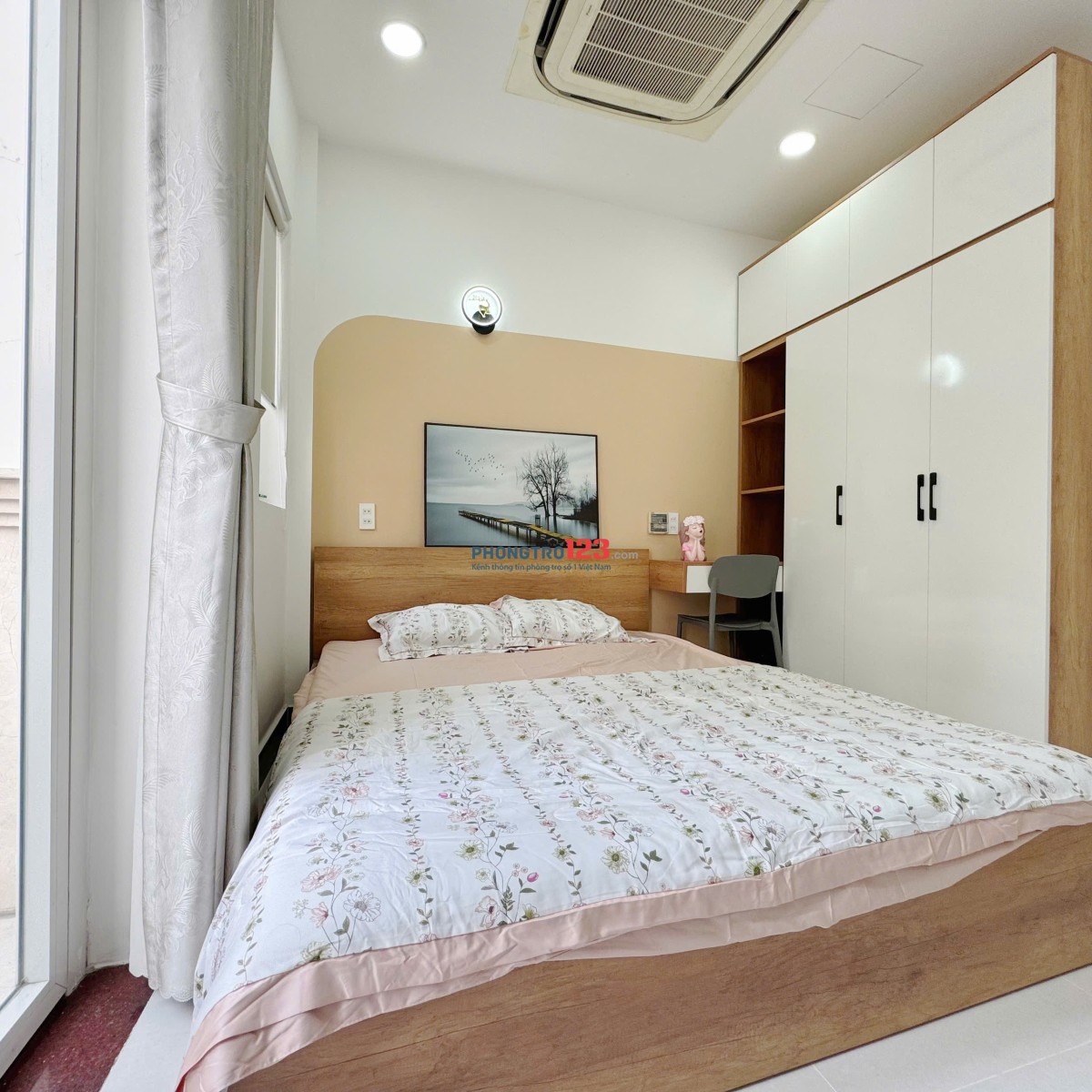 CĂN HỘ 1PN CAO CẤP - NHÀ MỚI - FULL NỘI THẤT - VỊ TRÍ THUẬN TIỆN DI CHUYỂN