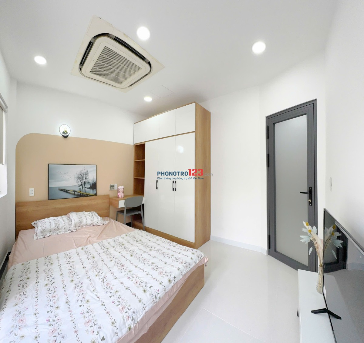 CĂN HỘ 1PN CAO CẤP - NHÀ MỚI - FULL NỘI THẤT - VỊ TRÍ THUẬN TIỆN DI CHUYỂN