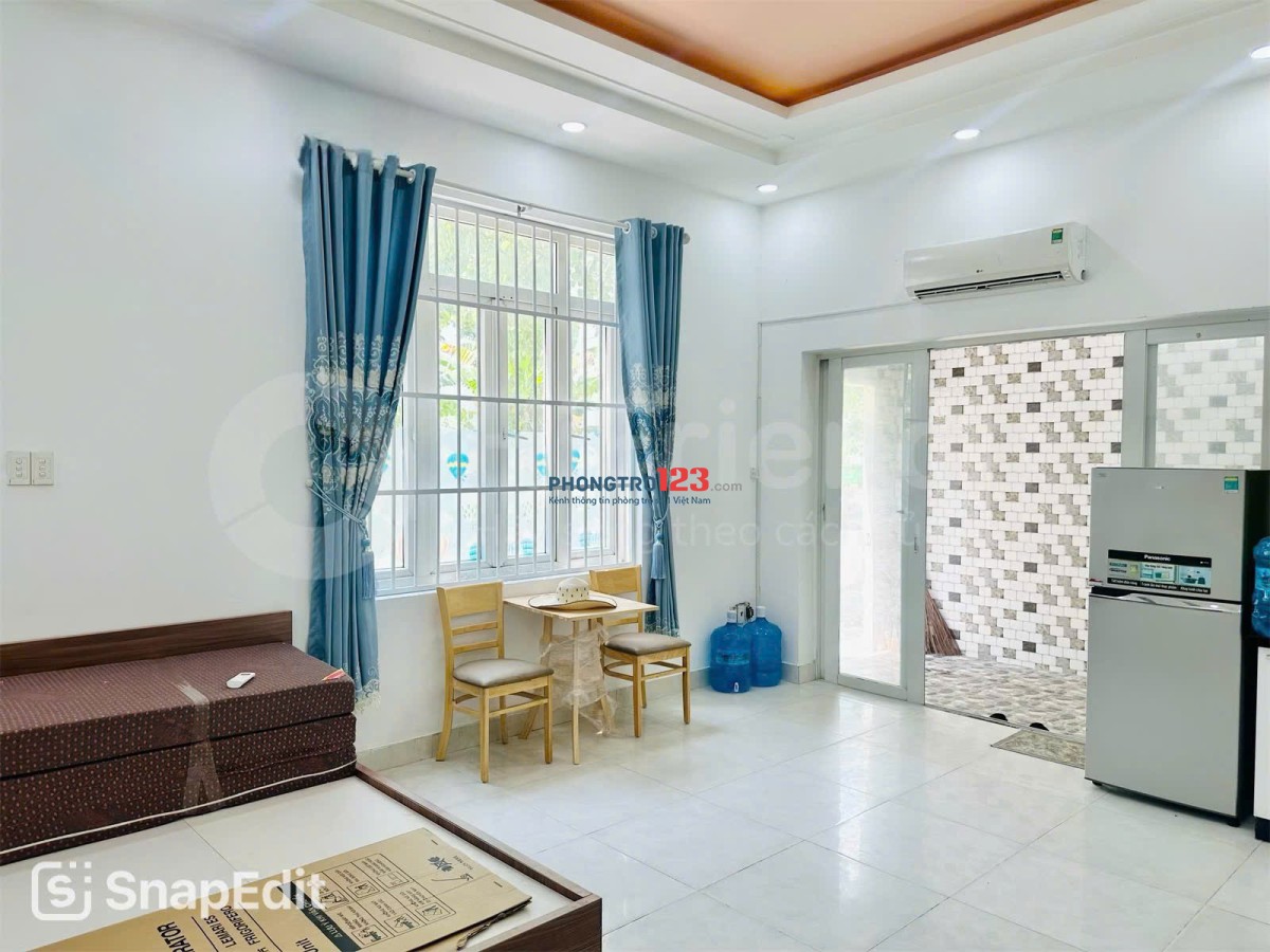 Cho thuê Phòng siêu rộng 40m2, full nội thất, gần Trương Văn Bang, Thạnh Mỹ Lợi, Quận 2