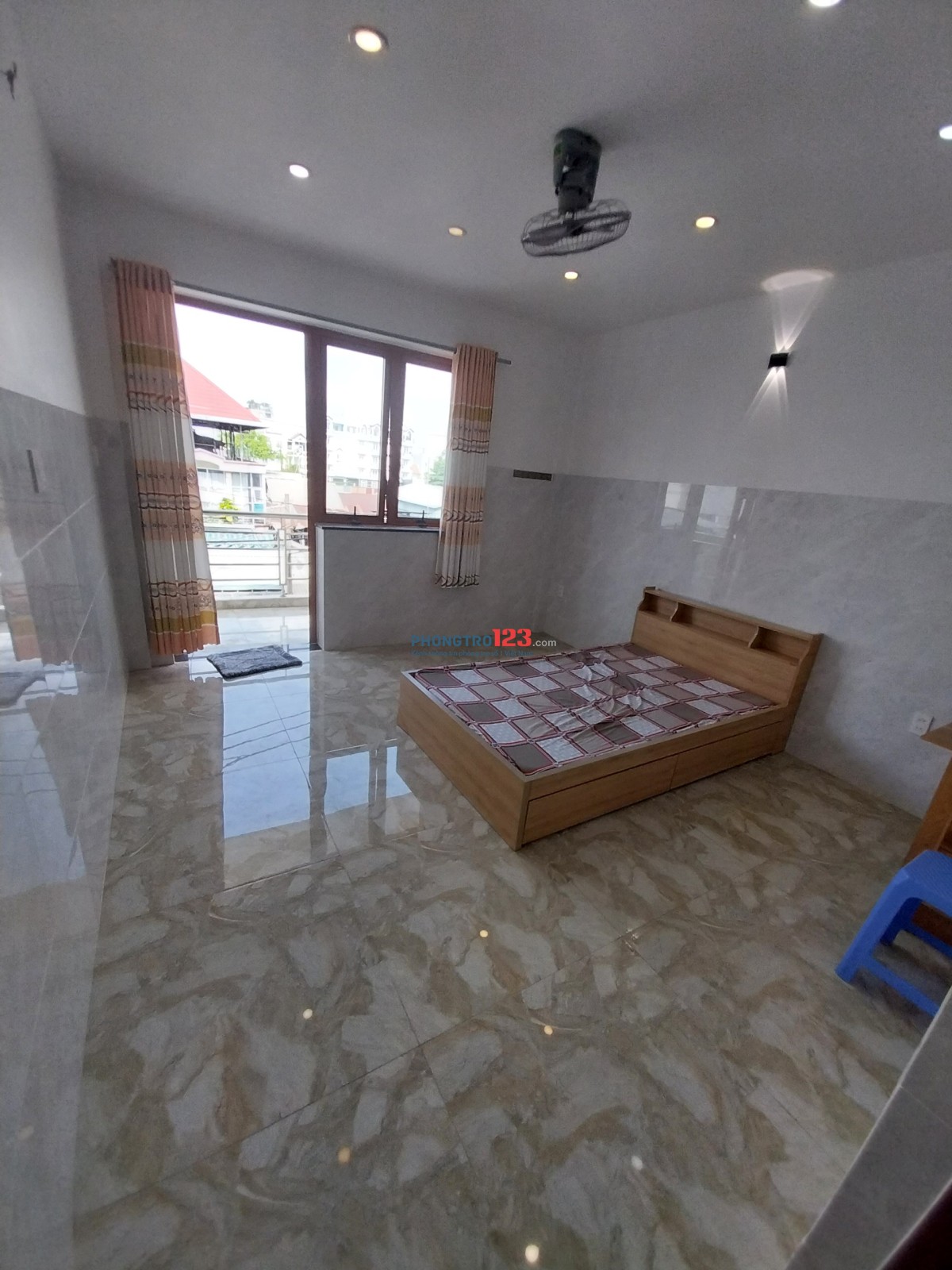 Phòng trọ sinh viên giá rẻ full nội thất cho thuê phường 14 phạm văn chiêu