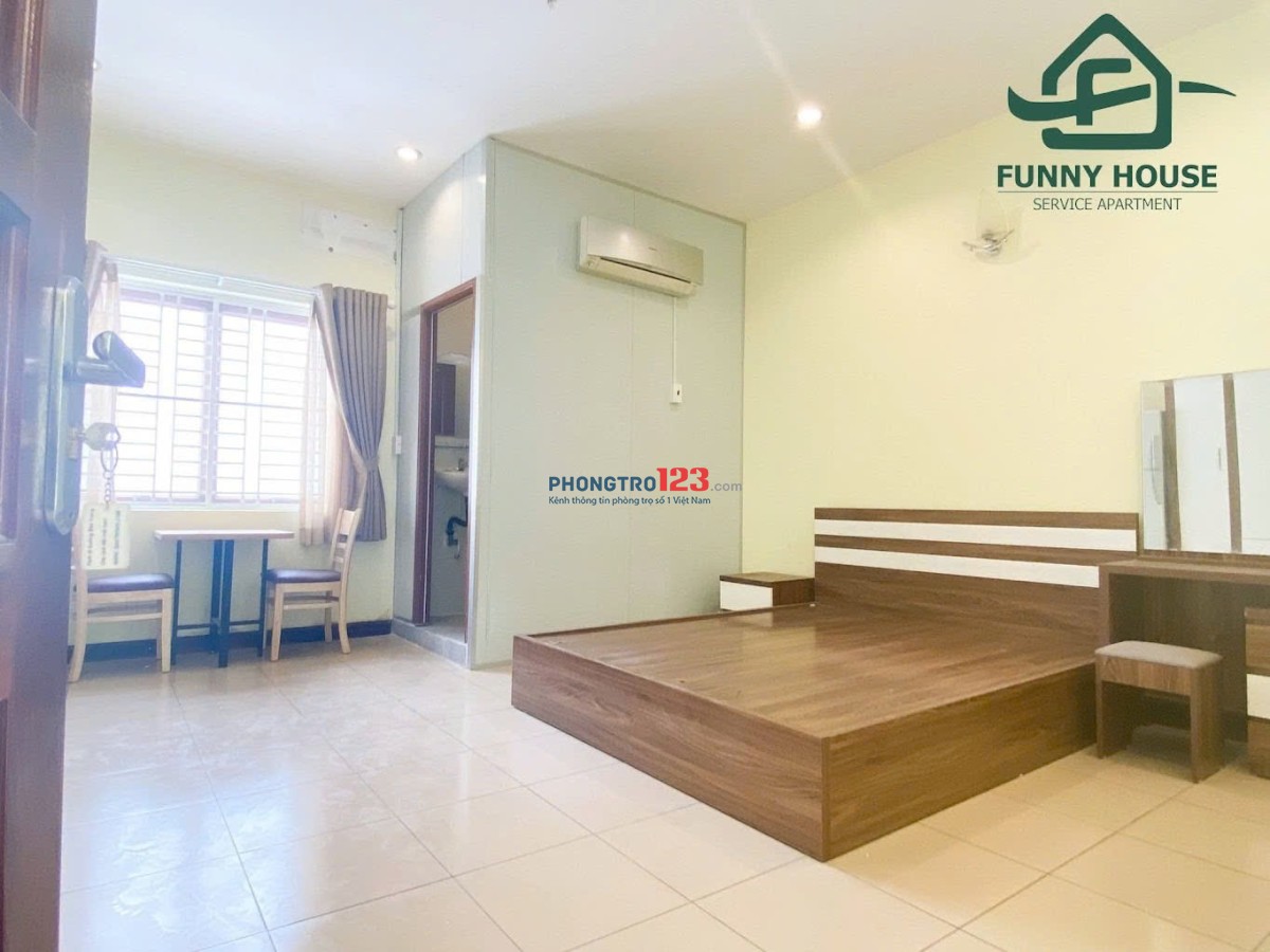 TRỐNG LẠI CĂN HỘ STUDIO MỚI - FULL NỘI THẤT - CỬA SỔ, THOÁNG MÁT NGAY TRUNG TÂM QUẬN 2