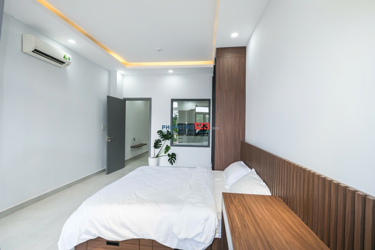 Cho thuê căn hộ cao cấp quận 1, 1PN 65m2. Ban công view Công viên Lê Văn Tám. Gần Hồ Con Rùa