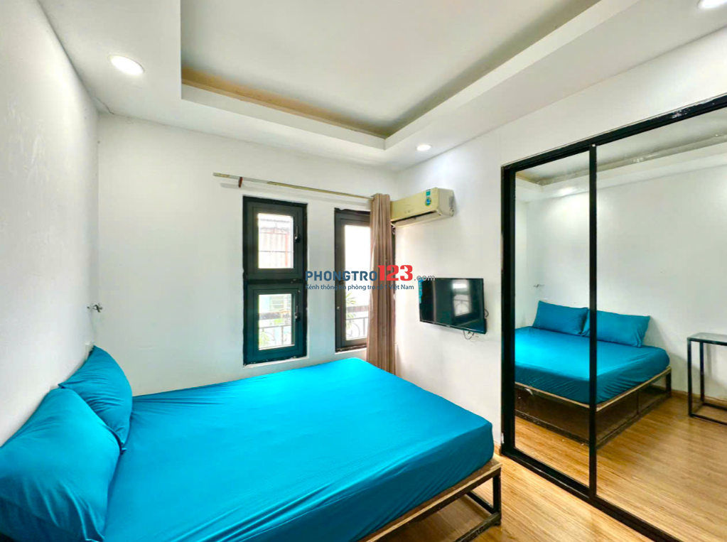 Cho thuê phòng Quận 5 Full Nội Thất, Máy giặt riêng, Cửa Sổ Thoáng
