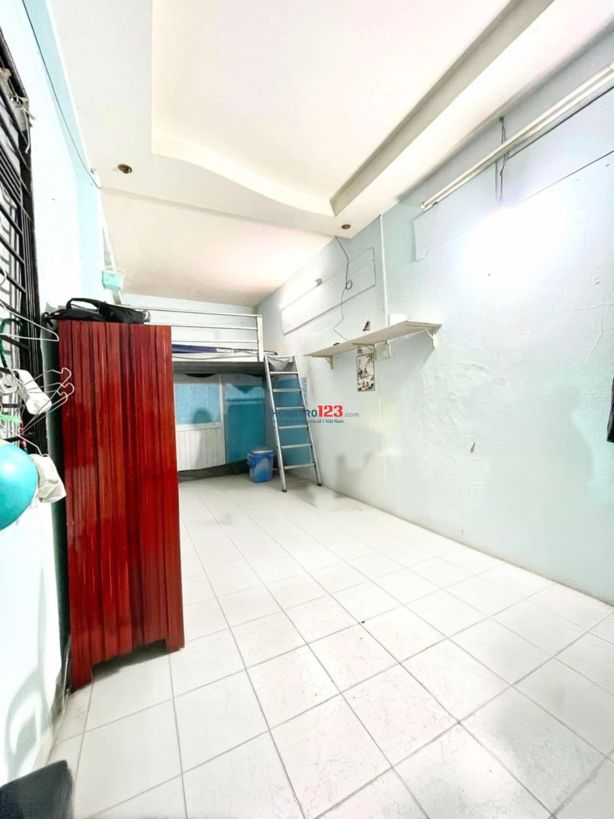 Cho thuê nhà có gác,máy lạnh,bếp riêng rộng rãi