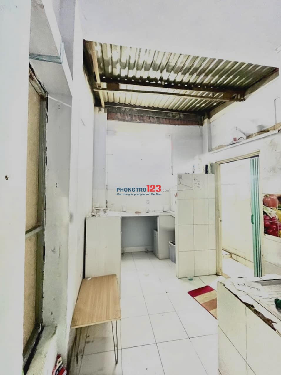 Cho thuê nhà có gác,máy lạnh,bếp riêng rộng rãi