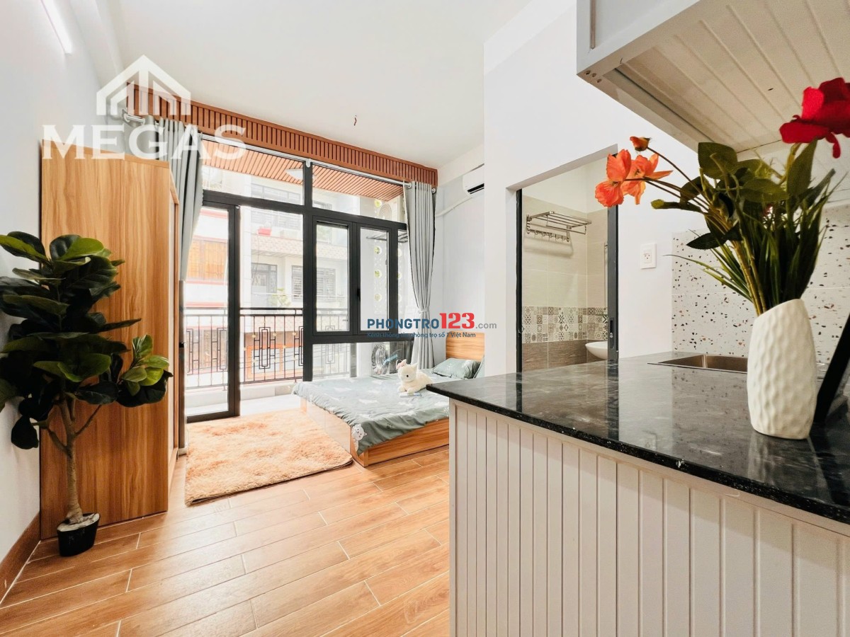 PHÒNG STUDIO FULL NỘI THẤT NGAY ETOWN CỘNG HOÀ
