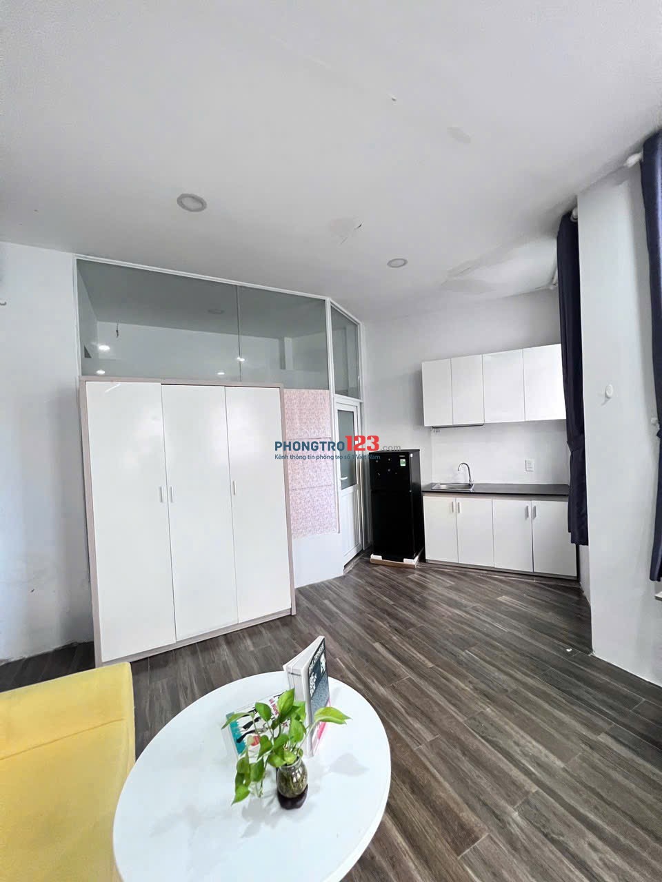 Cho thuê căn hộ 30m2 Nguyễn ngọc phương Bình thạnh Full nội thất , cửa sổ lớn đón nắng