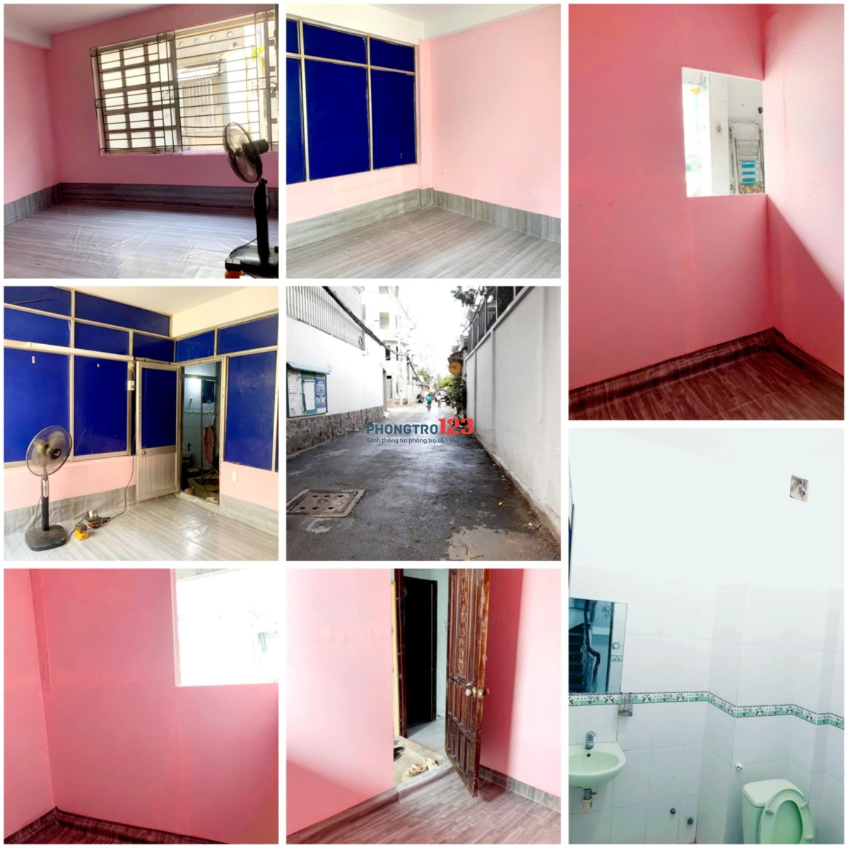 Cho Thuê Phòng Q3, rộng rãi thoải mái, cửa sổ lớn - 1tr5 2tr7