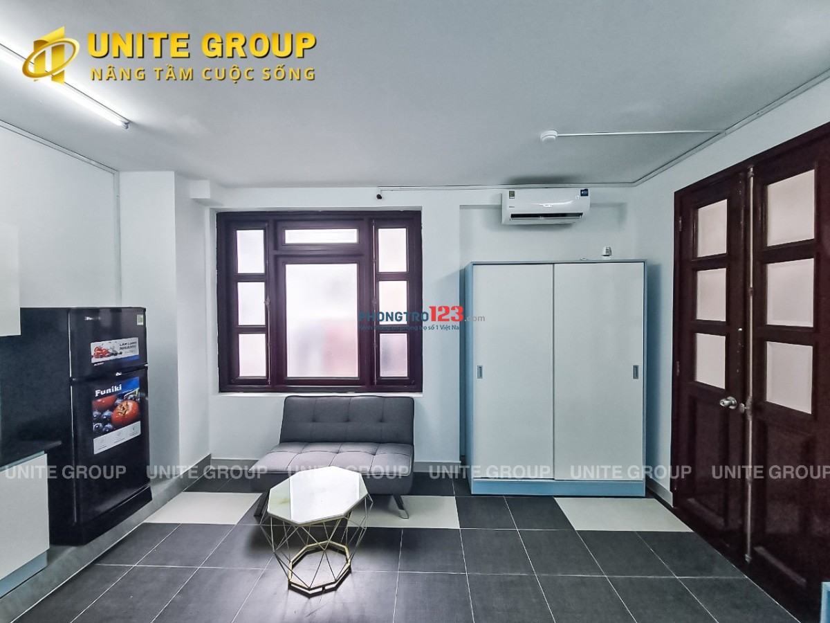 Phòng trọ Phú Nhuận 25m2 thang máy, cửa sổ giáp Tân Bình, Gò Vấp, gần sân bay ngay Phổ Quang