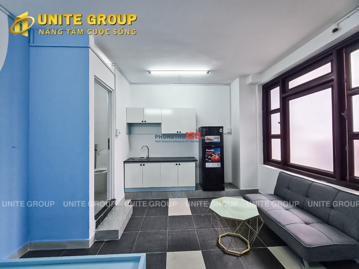 Phòng trọ Phú Nhuận 25m2 thang máy, cửa sổ giáp Tân Bình, Gò Vấp, gần sân bay ngay Phổ Quang