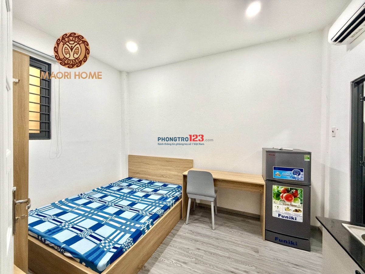PHÒNG ĐẸP, FULL NỘI THẤT, CỬA SỔ – NGUYỄN GIA TRÍ, BÌNH THẠNH – CÁCH HUTECH, GTVT 50M, METRO 1KM