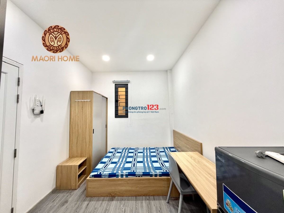 PHÒNG ĐẸP, FULL NỘI THẤT, CỬA SỔ – NGUYỄN GIA TRÍ, BÌNH THẠNH – CÁCH HUTECH, GTVT 50M, METRO 1KM