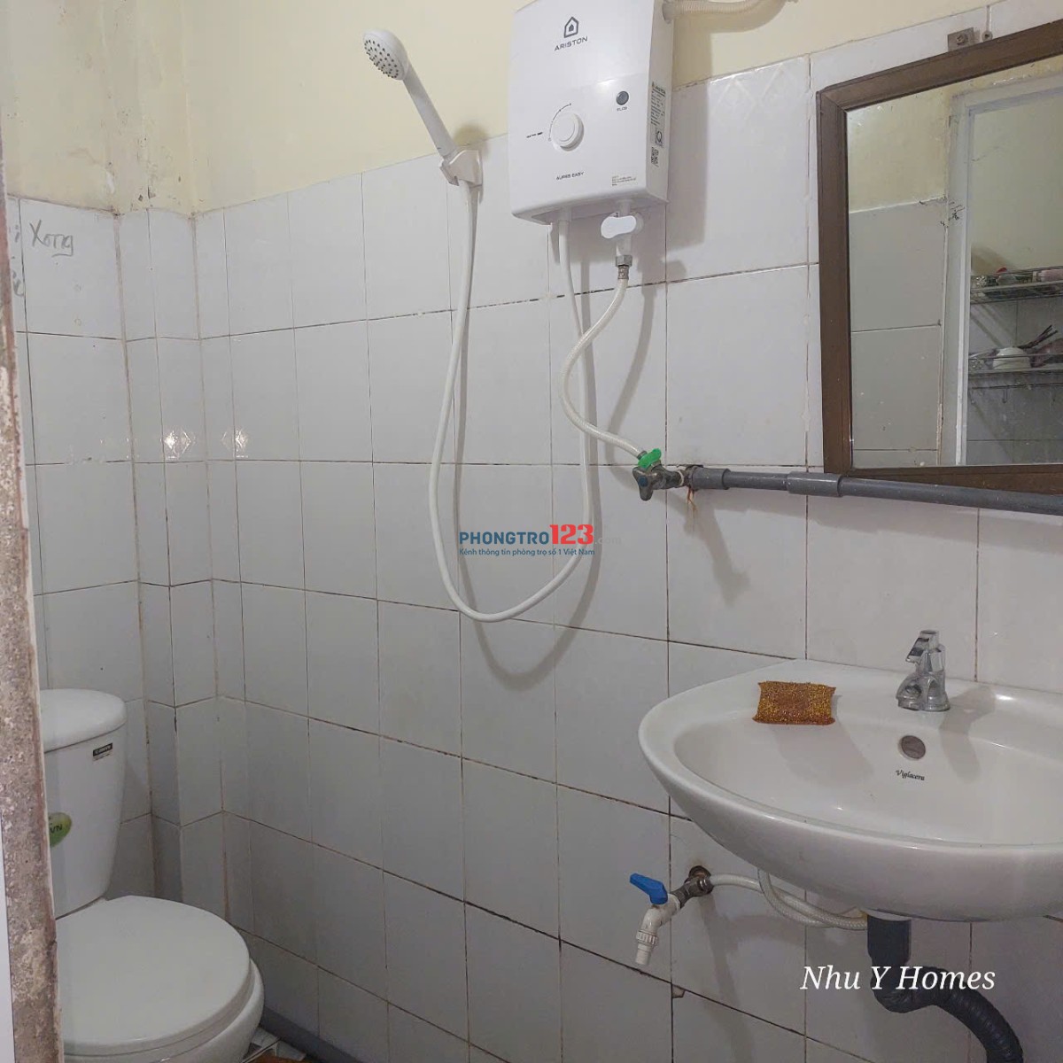 PHÒNG TRỌ NGUYỄN VĂN QUÁ – FULL NỘI THẤT, BAN CÔNG, CỬA SỔ – GẦN CVPM QUANG TRUNG, ĐH FPT