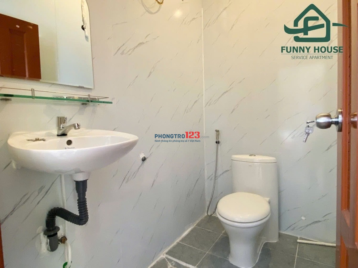 TRỐNG LẠI CĂN HỘ STUDIO MỚI - FULL NỘI THẤT - CỬA SỔ, THOÁNG MÁT NGAY TRUNG TÂM QUẬN 2