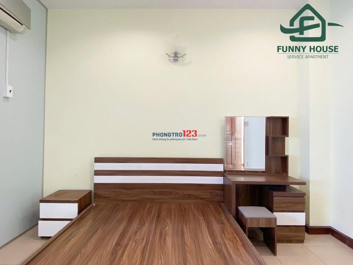TRỐNG LẠI CĂN HỘ STUDIO MỚI - FULL NỘI THẤT - CỬA SỔ, THOÁNG MÁT NGAY TRUNG TÂM QUẬN 2