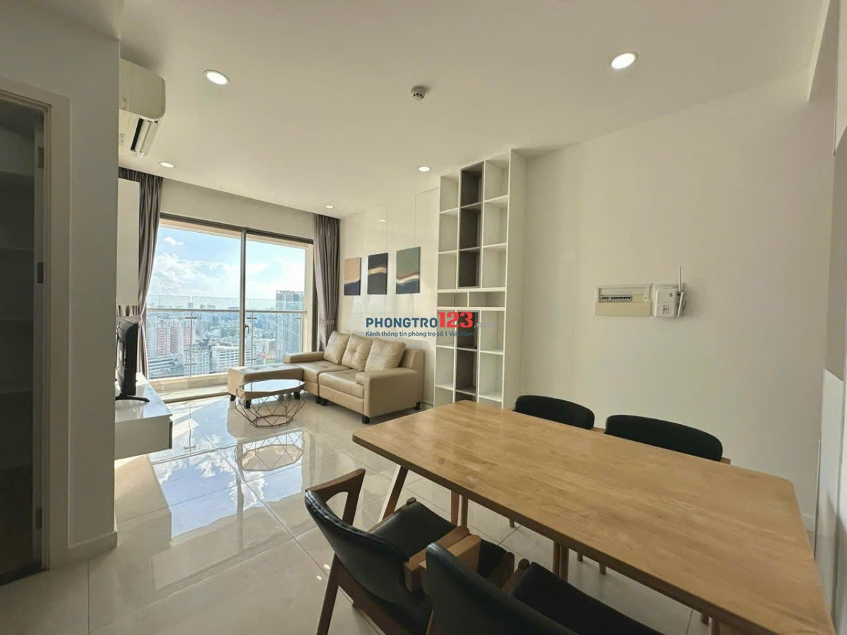 Chung cư M - One, Nguyễn Bỉnh Khiêm, 75m2, 2p ngủ, nhà mới 14tr