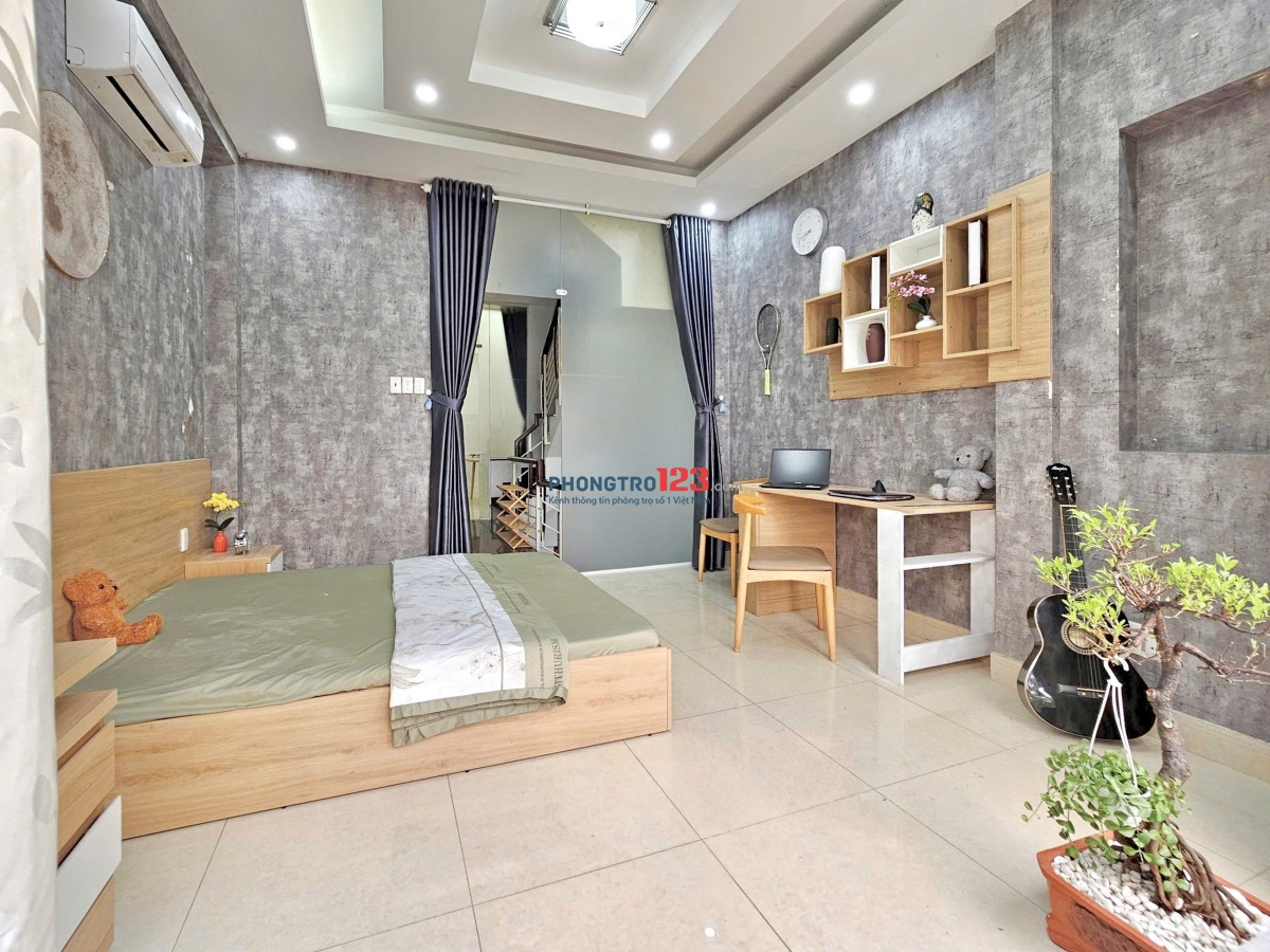 CHO THUÊ CĂN HỘ MINI CAO CẤP - FULL NỘI THẤT - KHU VỰC CẦU THỊ NGHÈ, GIÁP Q1, Q2, BA SON, PHÚ NHUẬN