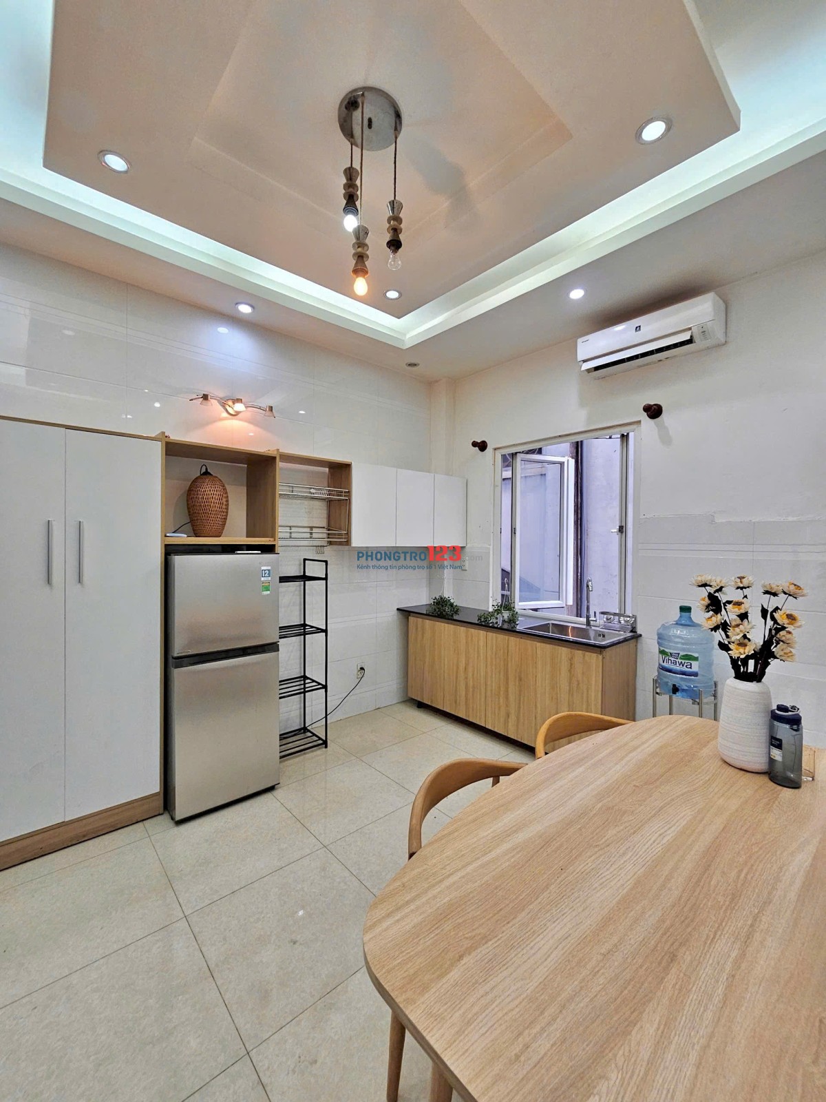 CHO THUÊ CĂN HỘ MINI CAO CẤP - FULL NỘI THẤT - KHU VỰC CẦU THỊ NGHÈ, GIÁP Q1, Q2, BA SON, PHÚ NHUẬN