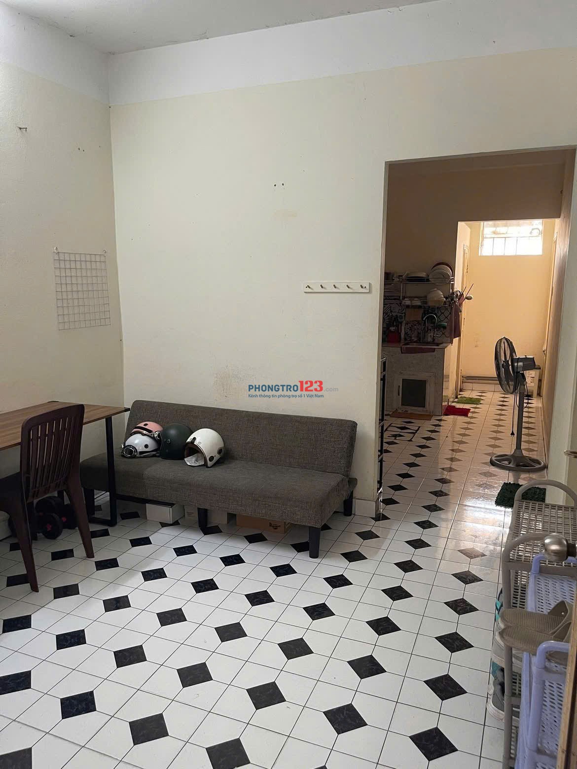 [Tìm nam ở ghép] Căn hộ 60m2 2PN 1NVS đường Phan Đăng Lưu, Phú Nhuận