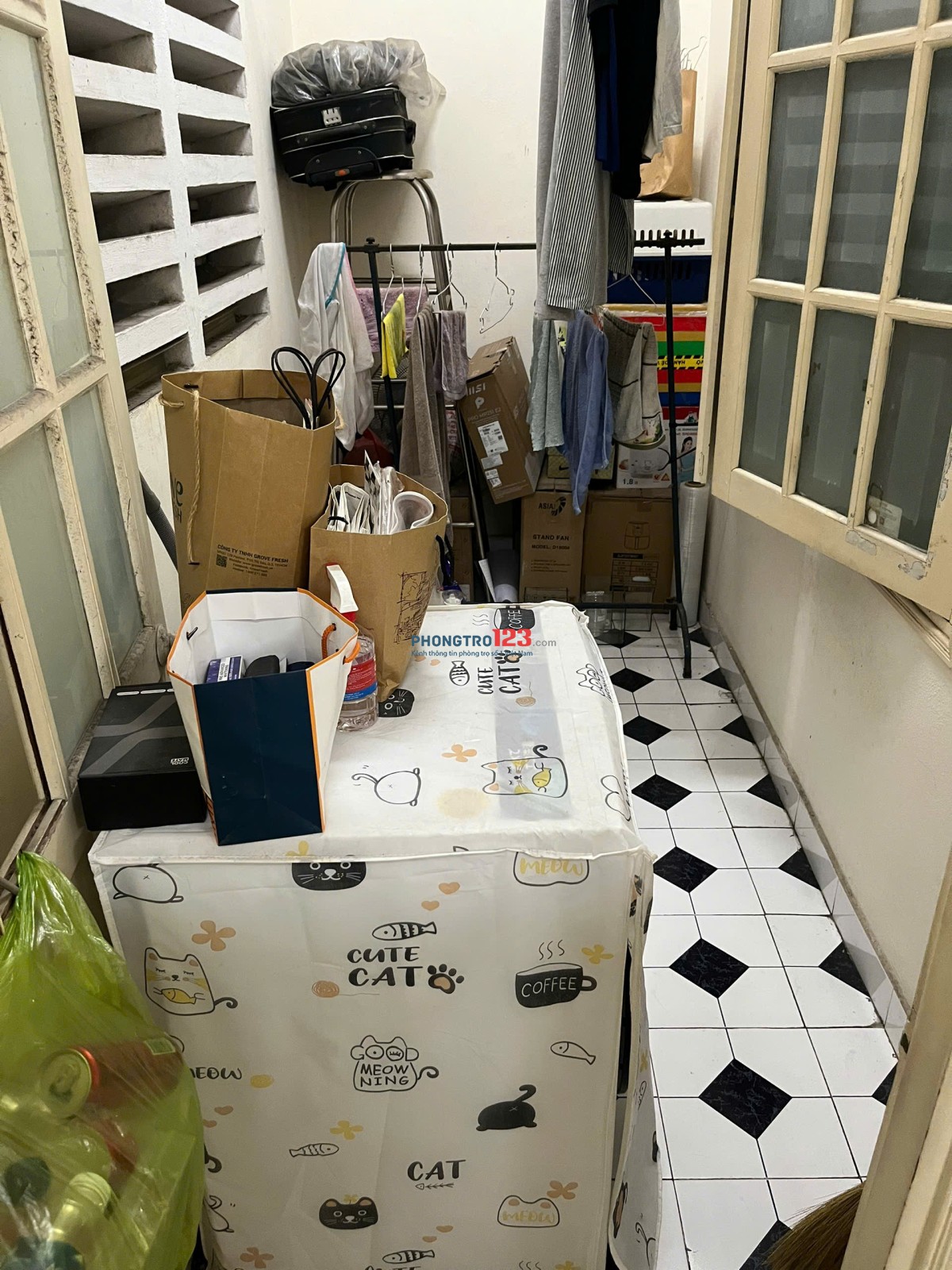 [Tìm nam ở ghép] Căn hộ 60m2 2PN 1NVS đường Phan Đăng Lưu, Phú Nhuận
