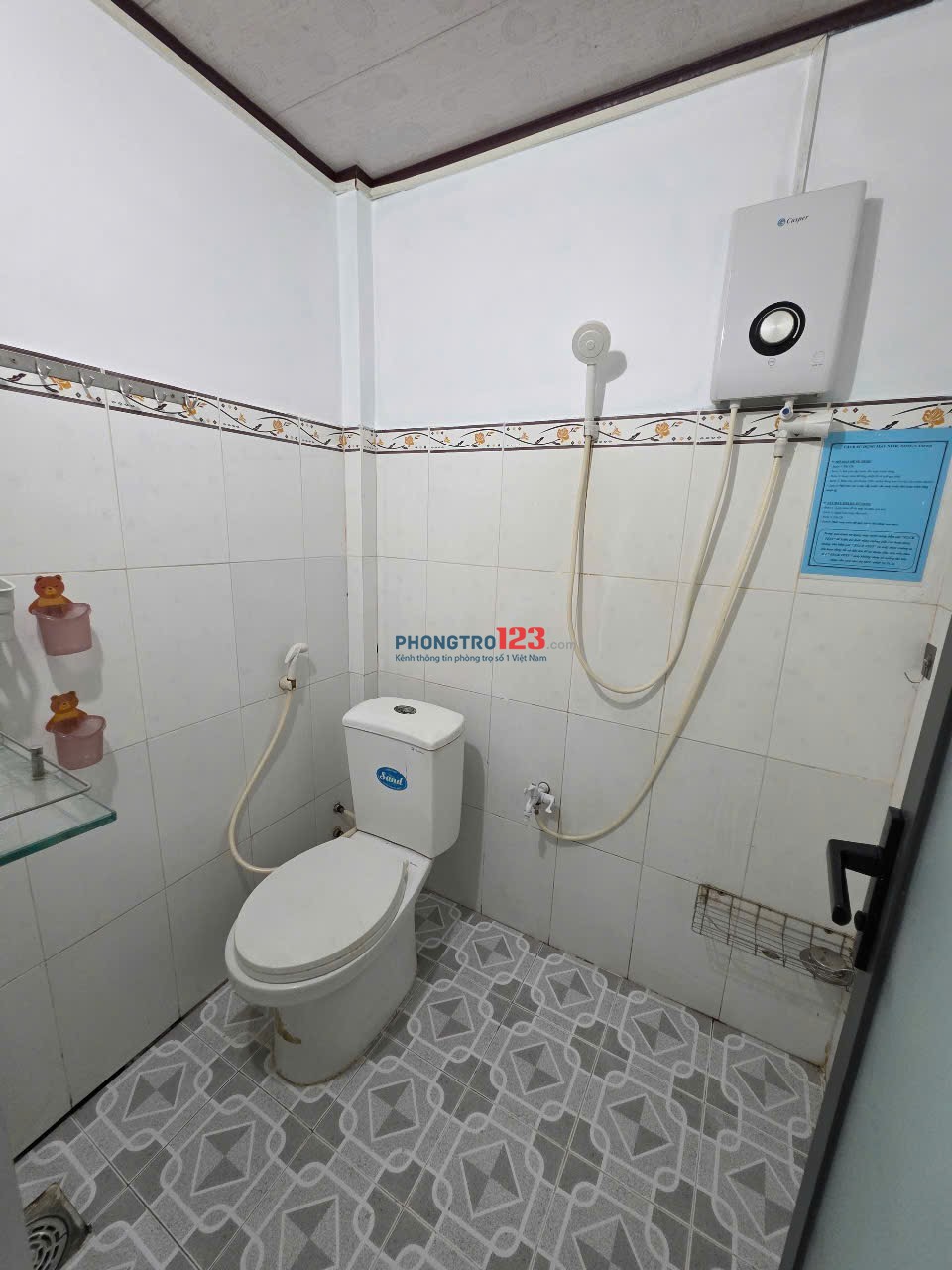 PHÒNG TRỌ CÓ GÁC LỬNG, CÓ SẴN NỘI THẤT TẠI P. PHÚ TÂN, TP BẾN TRE