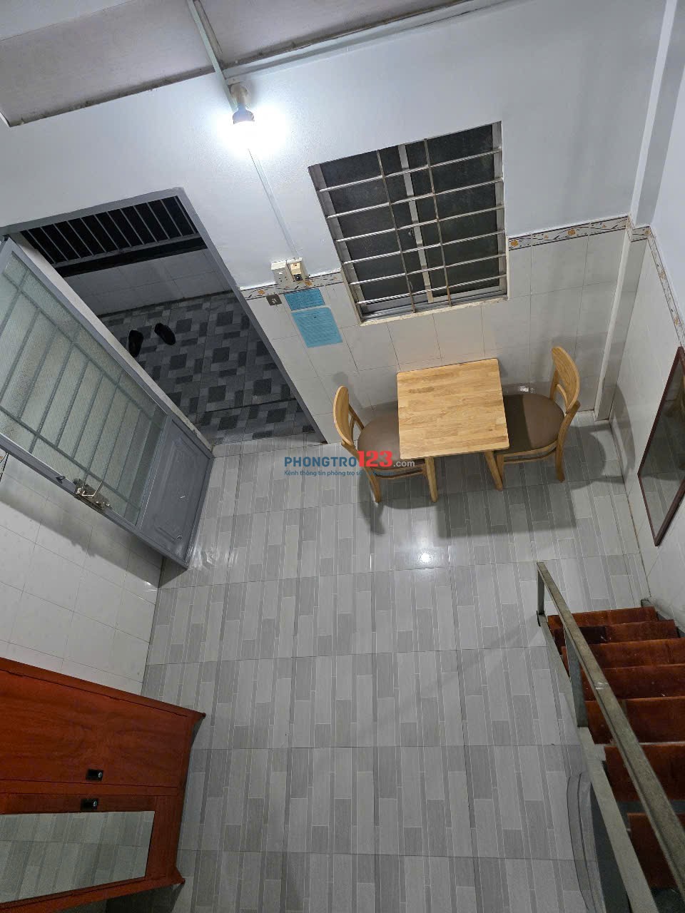PHÒNG TRỌ CÓ GÁC LỬNG, CÓ SẴN NỘI THẤT TẠI P. PHÚ TÂN, TP BẾN TRE