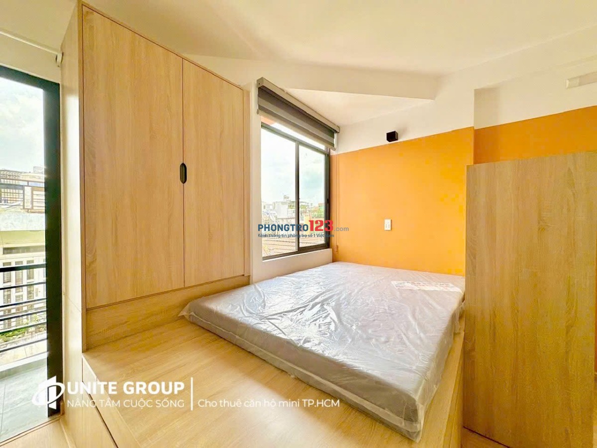 STUDIO 40M² BAN CÔNG – FULL NỘI THẤT – GẦN KCN TÂN BÌNH
