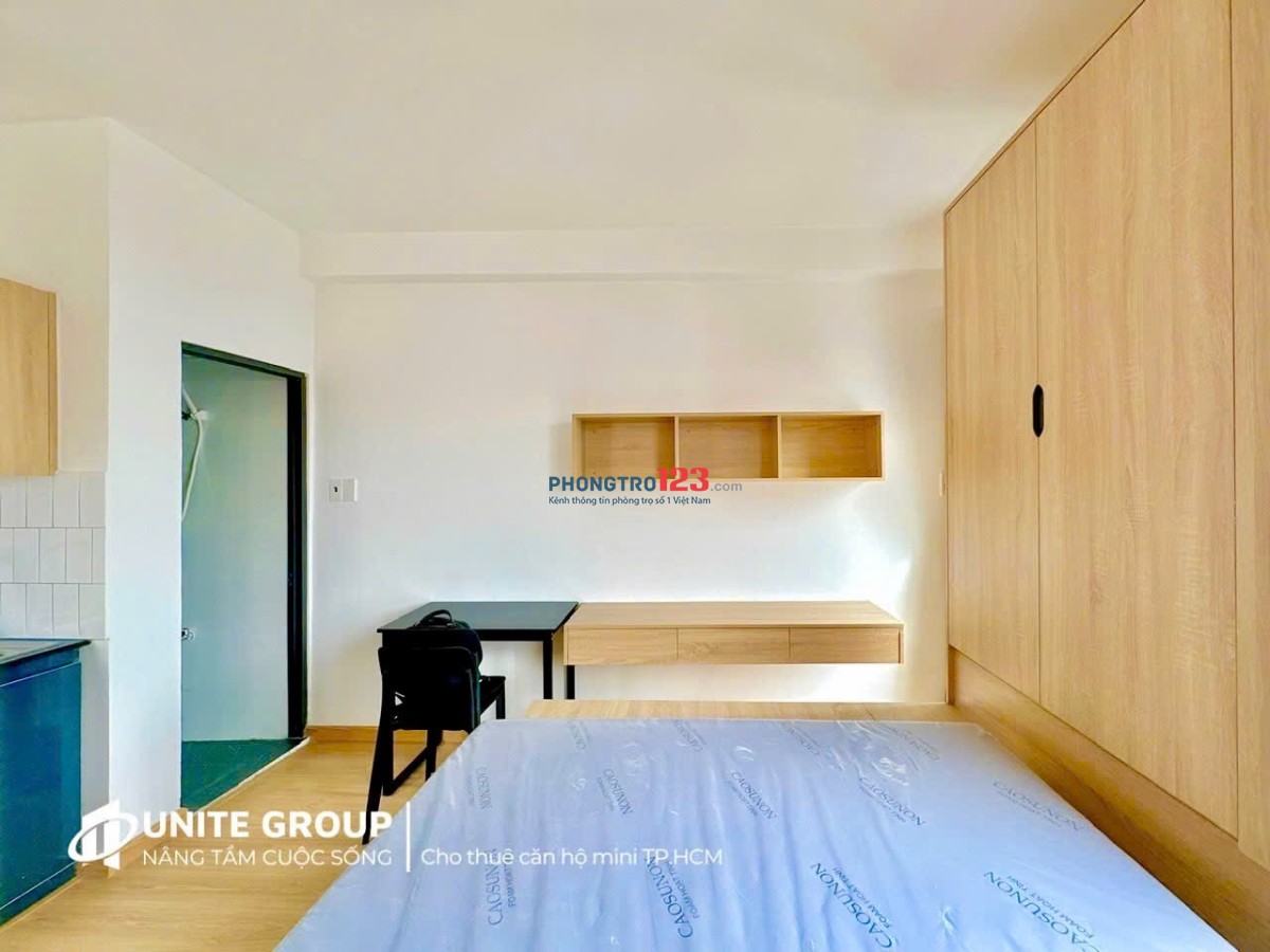 STUDIO 40M² BAN CÔNG – FULL NỘI THẤT – GẦN KCN TÂN BÌNH