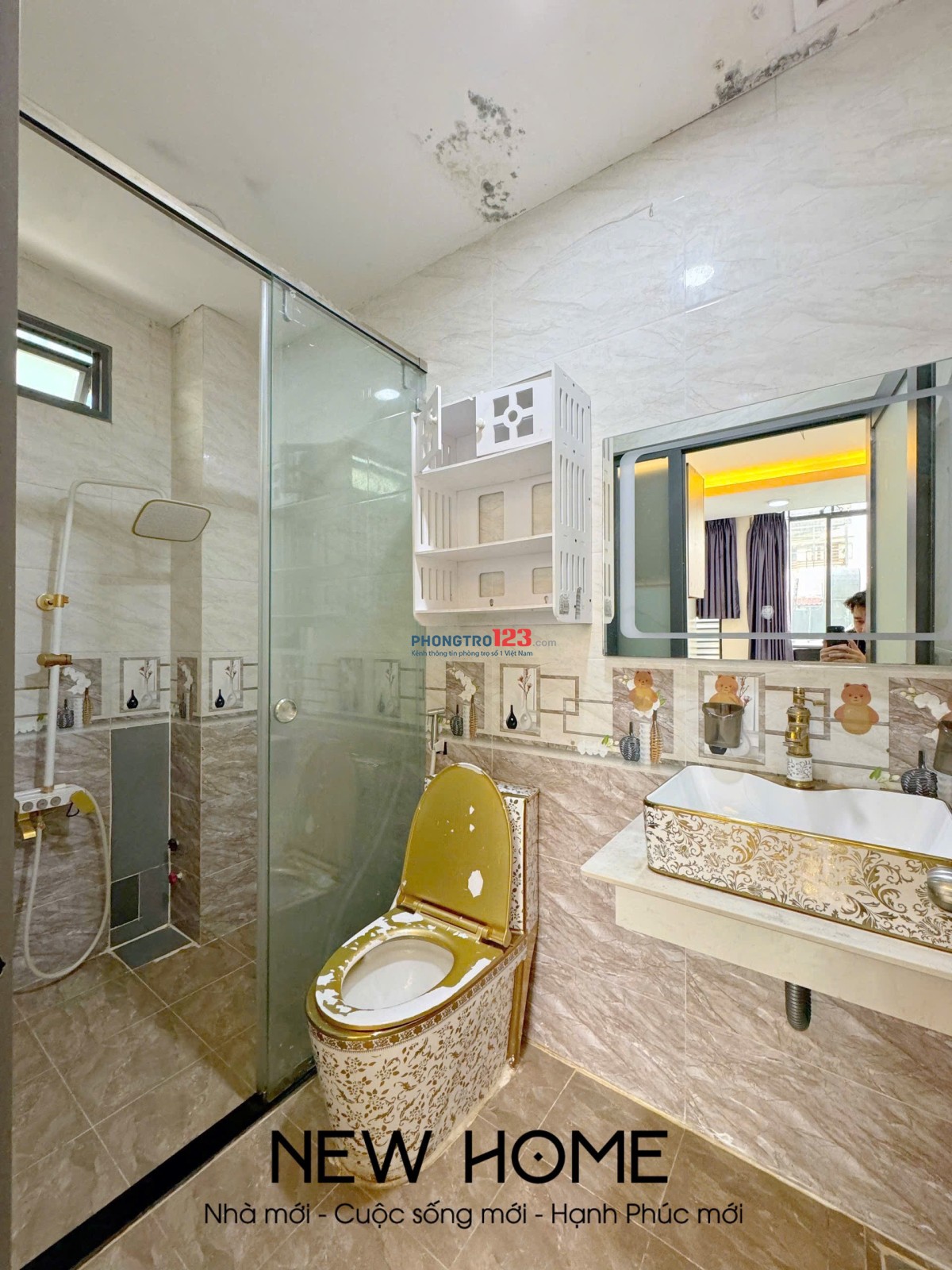 Cho thuê studio 35m2 đầy đủ nội thất cao cấp, cửa sổ lớn tại Phùng Văn Cung, Phú Nhuận gần quận 1