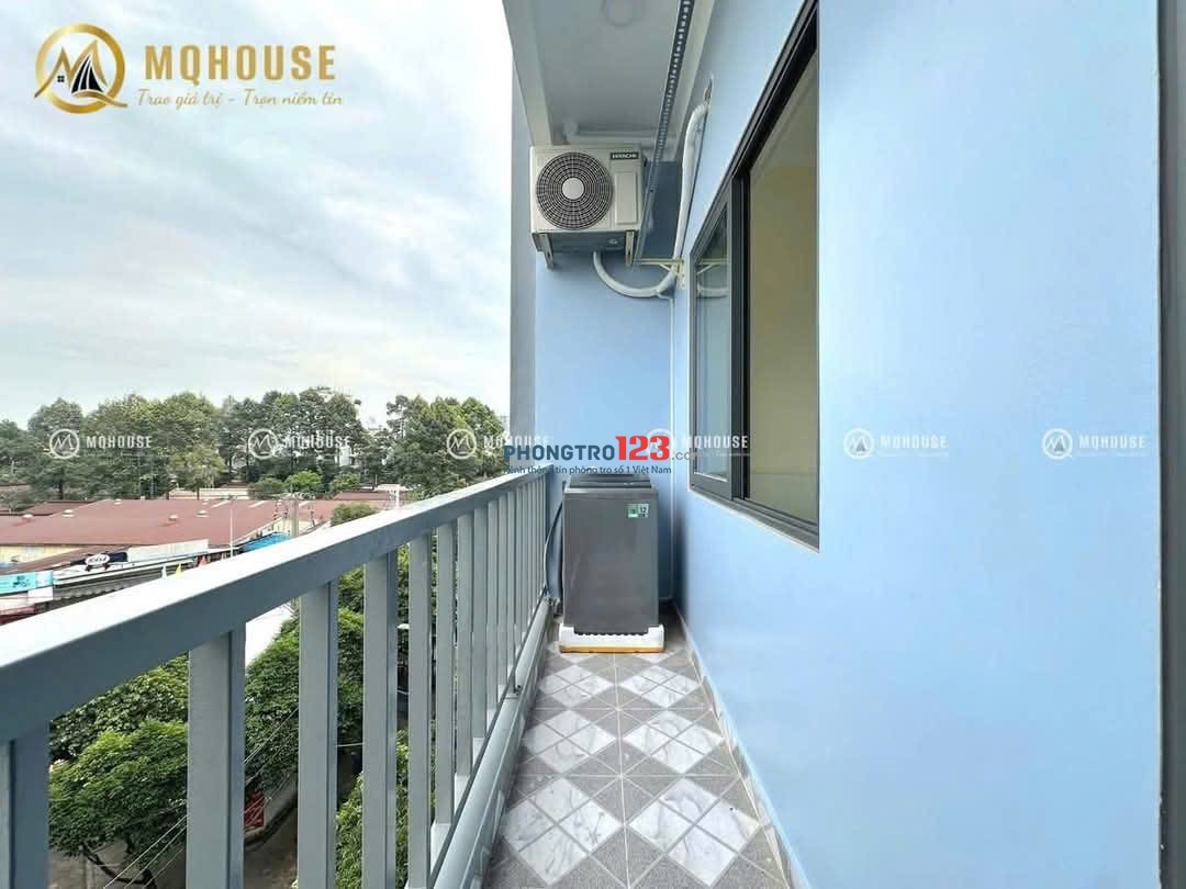 CĂN HỘ 1PN CỬA SỔ BAN CÔNG THOÁNG MÁT – FULL NỘI THẤT – XÁCH VALI Ở NGAY