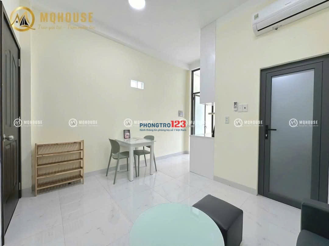 CĂN HỘ 1PN CỬA SỔ BAN CÔNG THOÁNG MÁT – FULL NỘI THẤT – XÁCH VALI Ở NGAY
