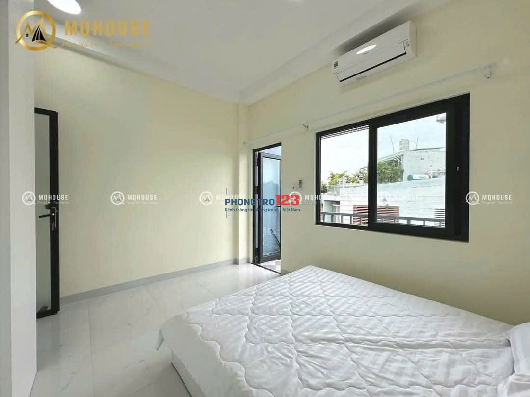 CĂN HỘ 1PN CỬA SỔ BAN CÔNG THOÁNG MÁT – FULL NỘI THẤT – XÁCH VALI Ở NGAY