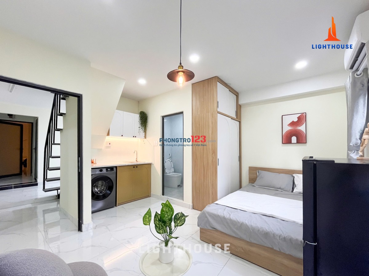 STUDIO FULL NỘI THẤT , GẦN NTĐ PHÚ THỌ - MỚI KHAI TRƯƠNG MỚI 1000%